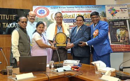 नोएडा के शांति कुमार स्याल को मिला तिरुवन्नतपुरम में राष्ट्रीय सम्मान