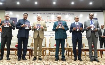 पुस्तक चर्चा : द वॉयस ऑफ जस्टिस: जस्टिस गवई की न्यायिक यात्रा का दस्तावेज़
