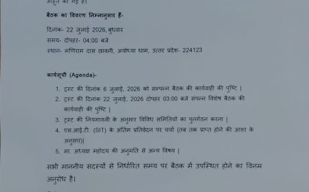 राम मंदिर ट्रस्ट की बैठक से पहले में संसद में चढ़ावा चोरी पर हंगामे के आसार