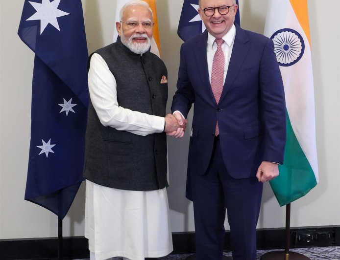 PM Modi, Australian PM Anthony Albanese in Melbourne