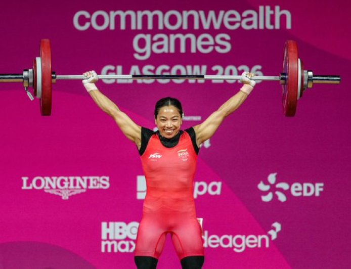 राष्ट्रमंडल खेल 2026 : भारोत्तोलक मीराबाई चानू ने एकबार फिर स्वर्ण जीता  