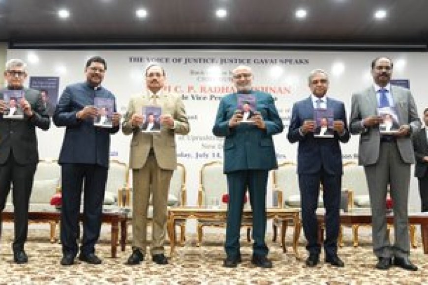 पुस्तक चर्चा : द वॉयस ऑफ जस्टिस: जस्टिस गवई की न्यायिक यात्रा का दस्तावेज़