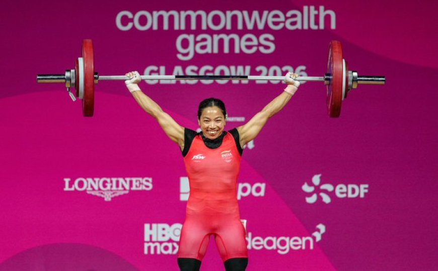 राष्ट्रमंडल खेल 2026 : भारोत्तोलक मीराबाई चानू ने एकबार फिर स्वर्ण जीता  