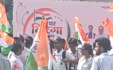सीएम योगी ने शुरू किया हर घर तिरंगा-तिरंगा यात्रा अभियान