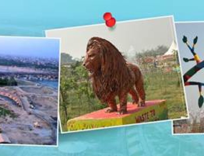 कचरे से कंचन: कूड़े के पहाड़ को बना दिया राप्ती ईको पार्क