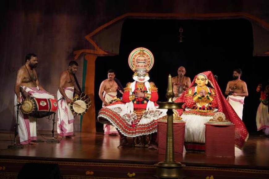 17वें कथकली महोत्सव में ‘मंदोदरी’ की प्रस्तुति